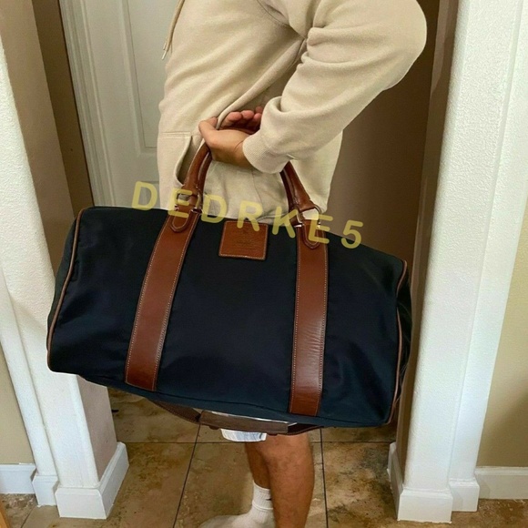 NEW Ralph Lauren DUFFLE Gym CARRY-ON TRAVEL Bag BLACK - Picture 1 of 5